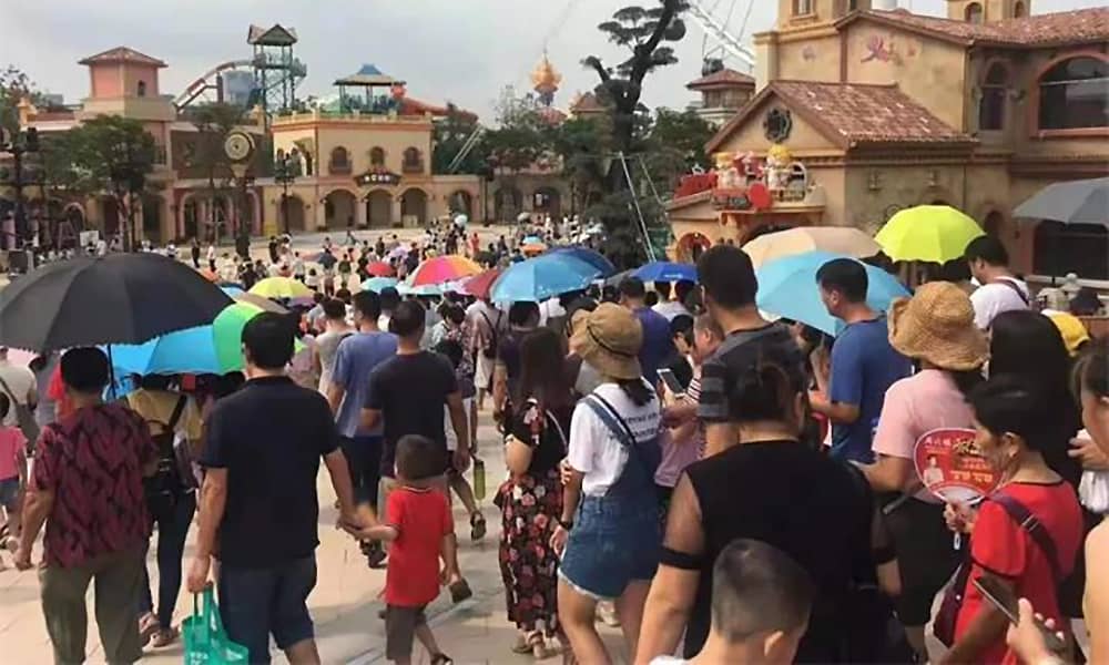 jinnianhui今年会游乐参与打造的欢乐海岸PLUS三天迎客超16万人！