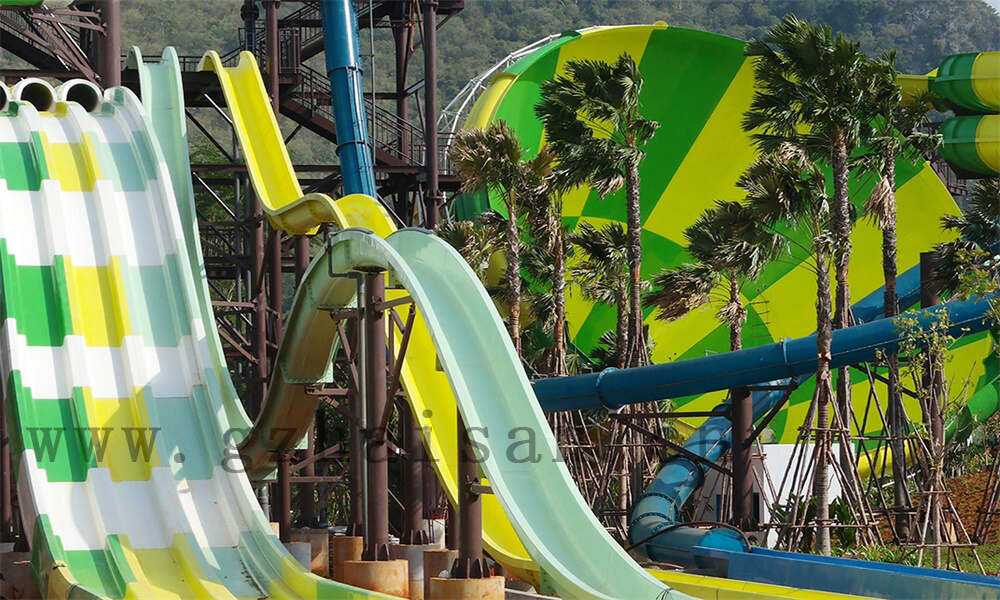 畅游水世界，探索刺激游乐设施